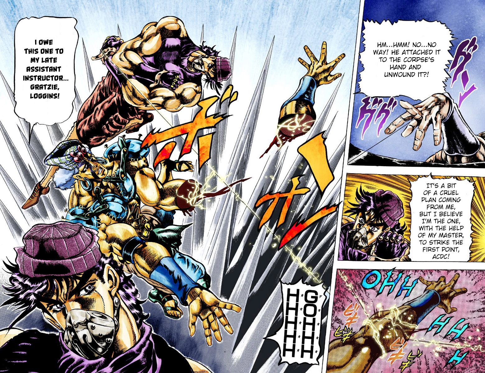 Read JoJo_s Bizarre Adventure Part 2 Battle Tendency Official Colored Manga Online