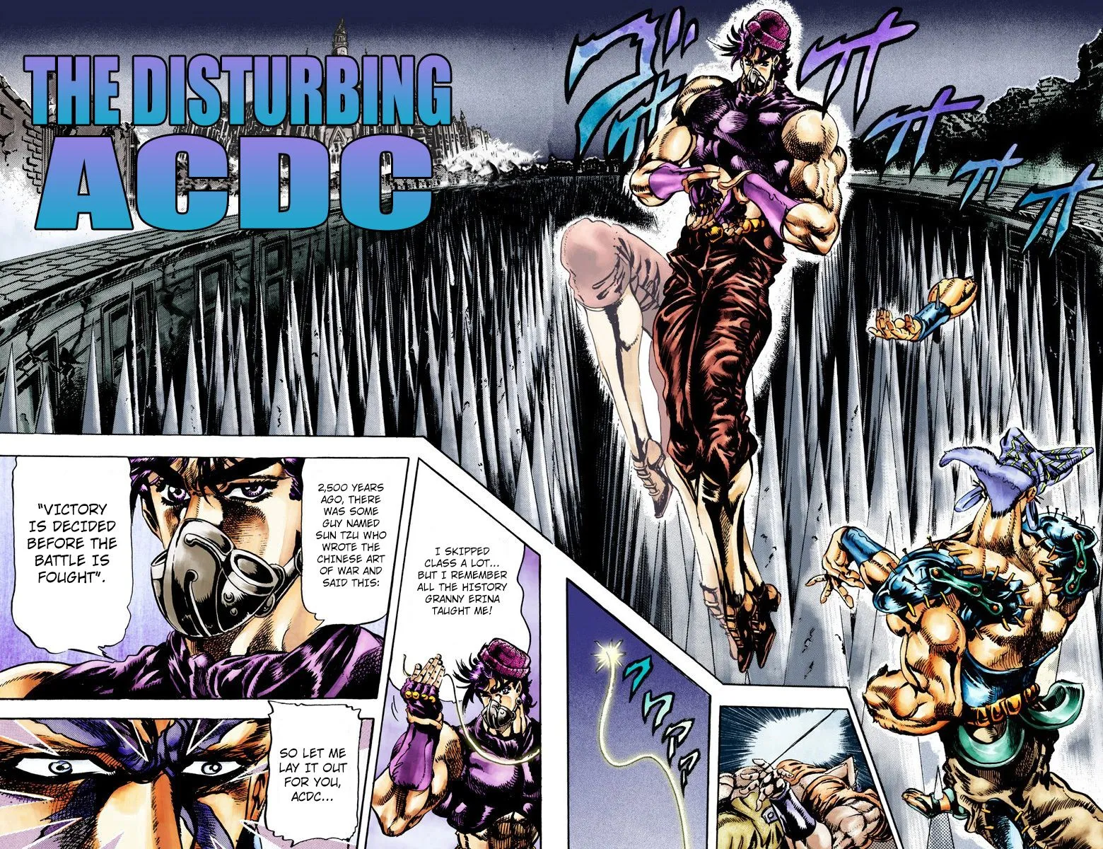 Read JoJo_s Bizarre Adventure Part 2 Battle Tendency Official Colored Manga Online