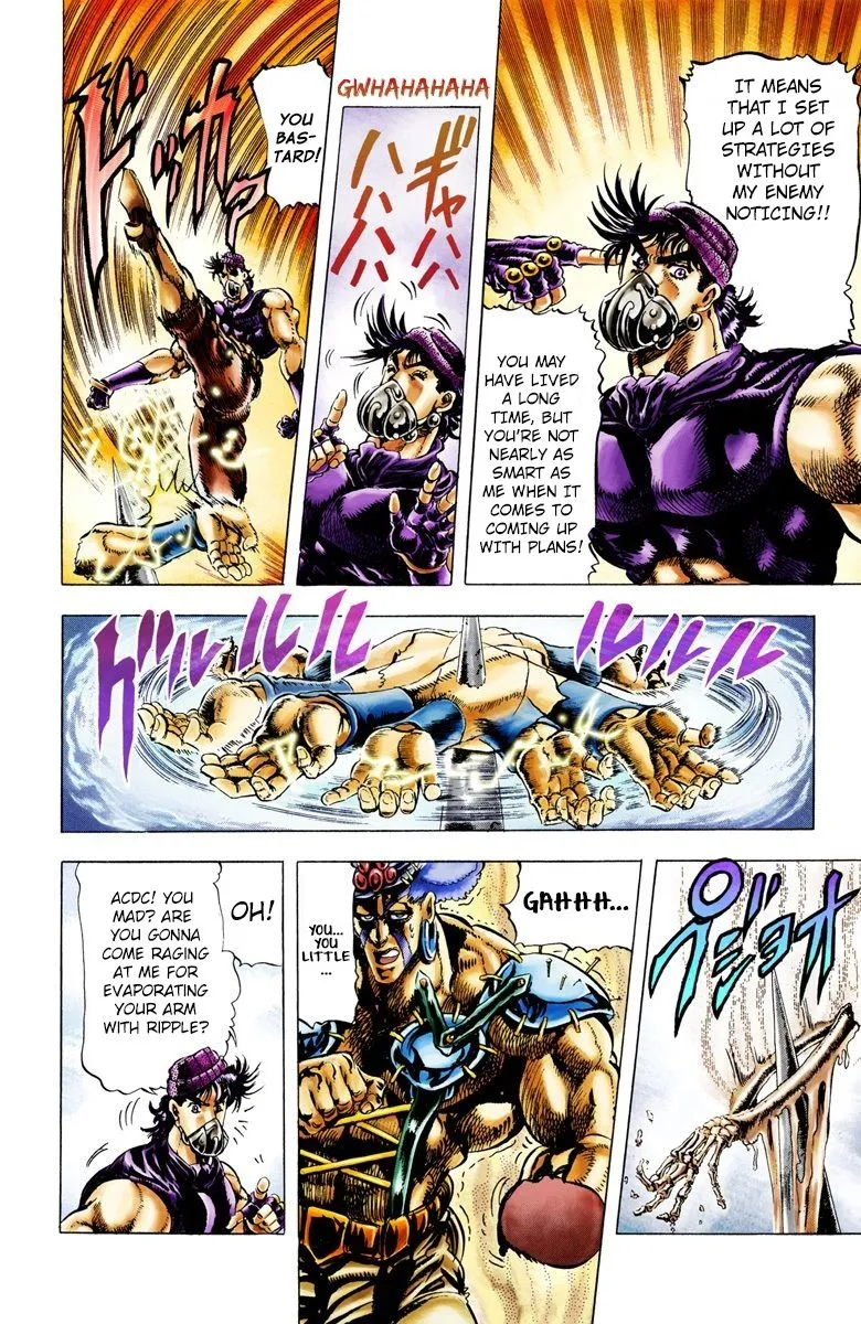 Read JoJo_s Bizarre Adventure Part 2 Battle Tendency Official Colored Manga Online