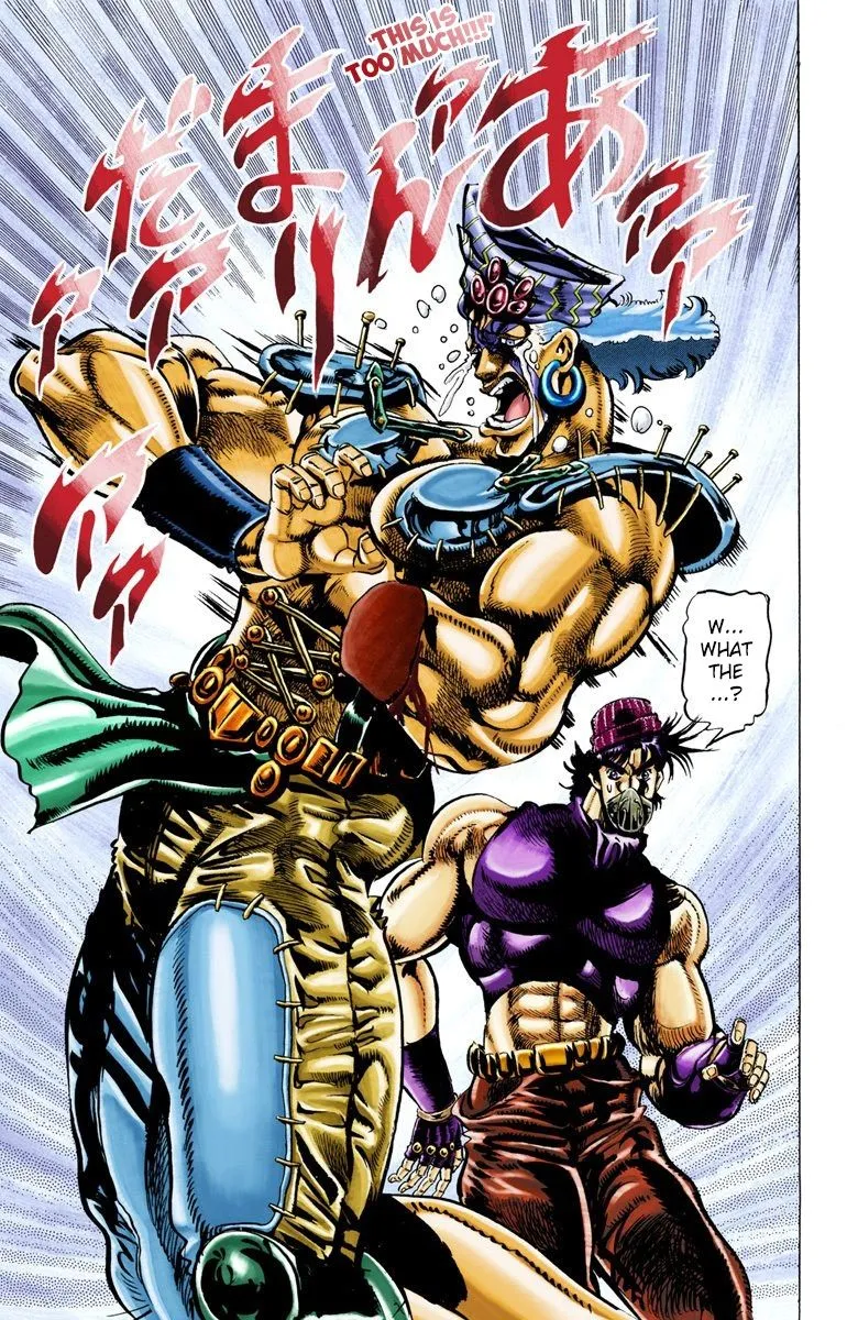 Read JoJo_s Bizarre Adventure Part 2 Battle Tendency Official Colored Manga Online