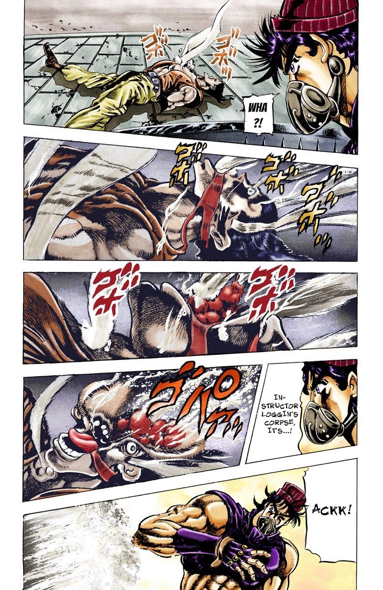 Read JoJo_s Bizarre Adventure Part 2 Battle Tendency Official Colored Manga Online
