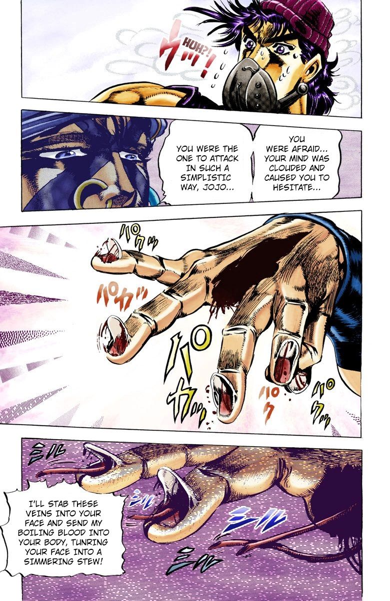 Read JoJo_s Bizarre Adventure Part 2 Battle Tendency Official Colored Manga Online