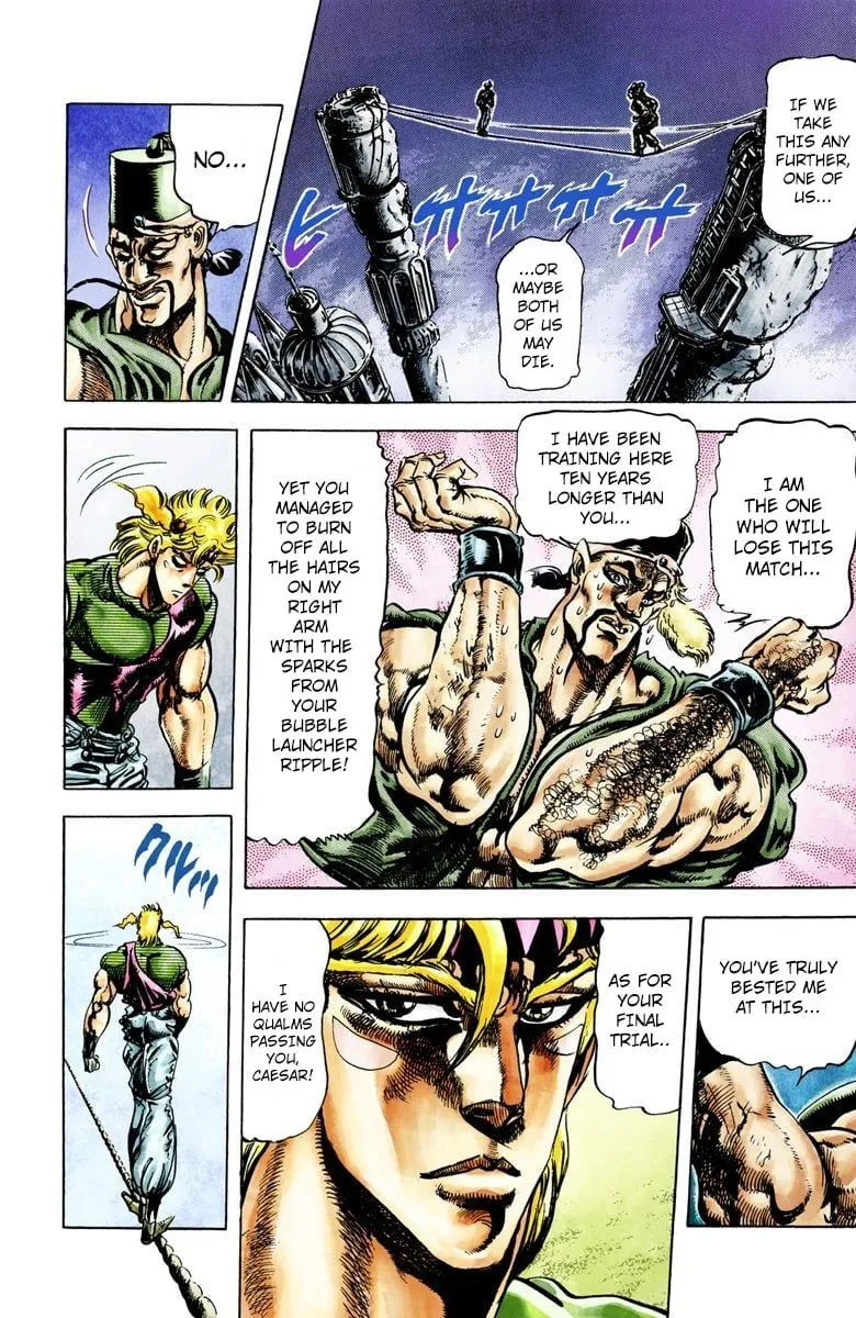 Read JoJo_s Bizarre Adventure Part 2 Battle Tendency Official Colored Manga Online