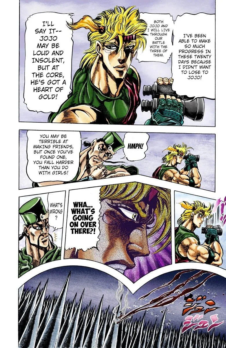 Read JoJo_s Bizarre Adventure Part 2 Battle Tendency Official Colored Manga Online