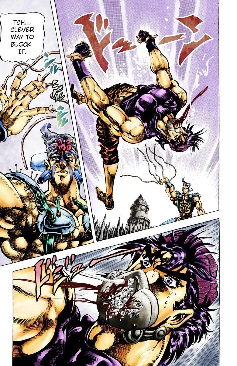 Read JoJo_s Bizarre Adventure Part 2 Battle Tendency Official Colored Manga Online