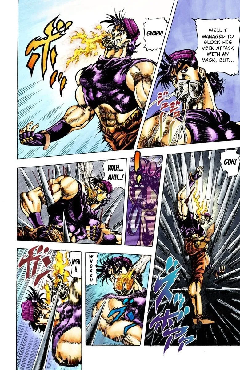 Read JoJo_s Bizarre Adventure Part 2 Battle Tendency Official Colored Manga Online
