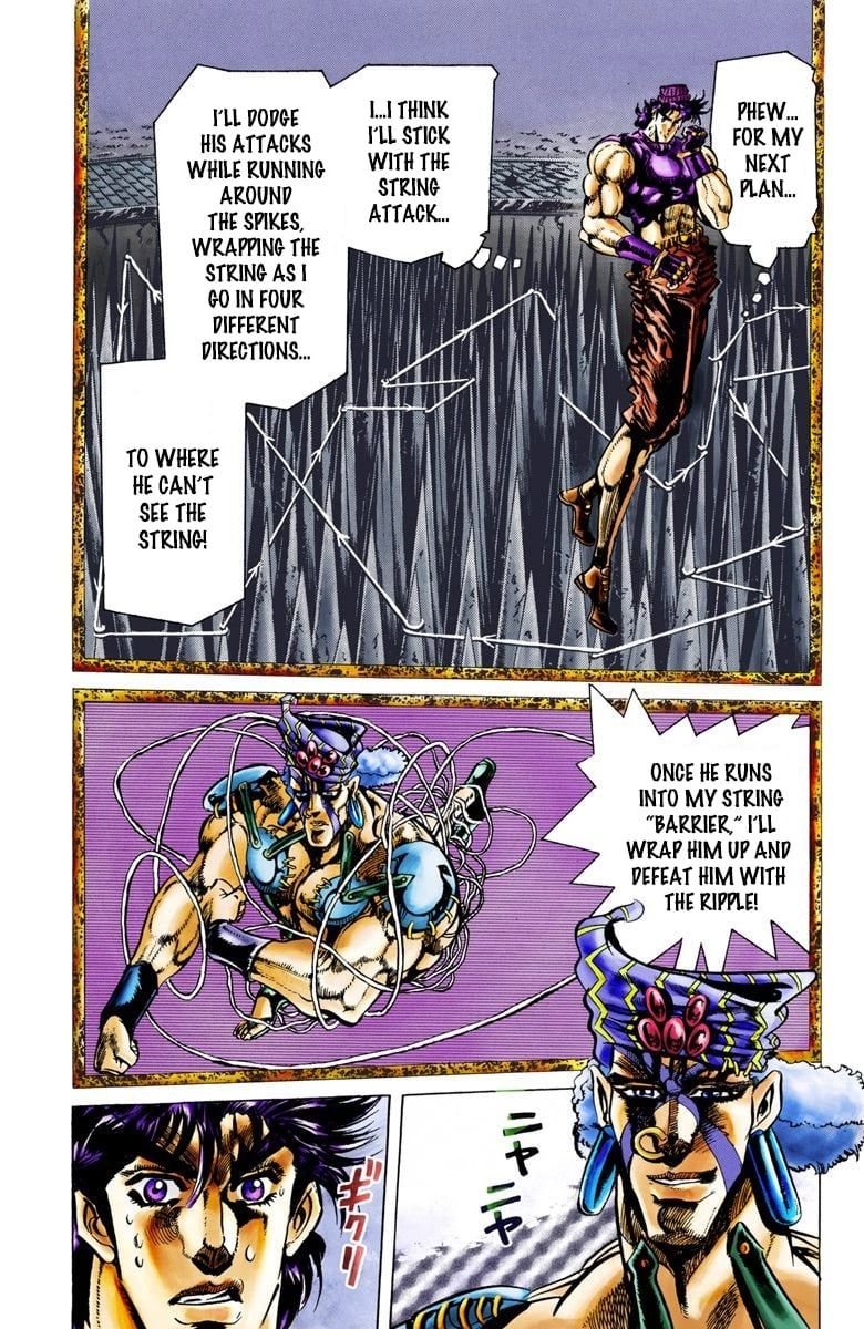 Read JoJo_s Bizarre Adventure Part 2 Battle Tendency Official Colored Manga Online