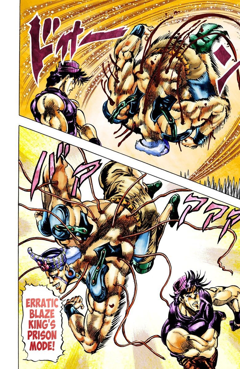 Read JoJo_s Bizarre Adventure Part 2 Battle Tendency Official Colored Manga Online