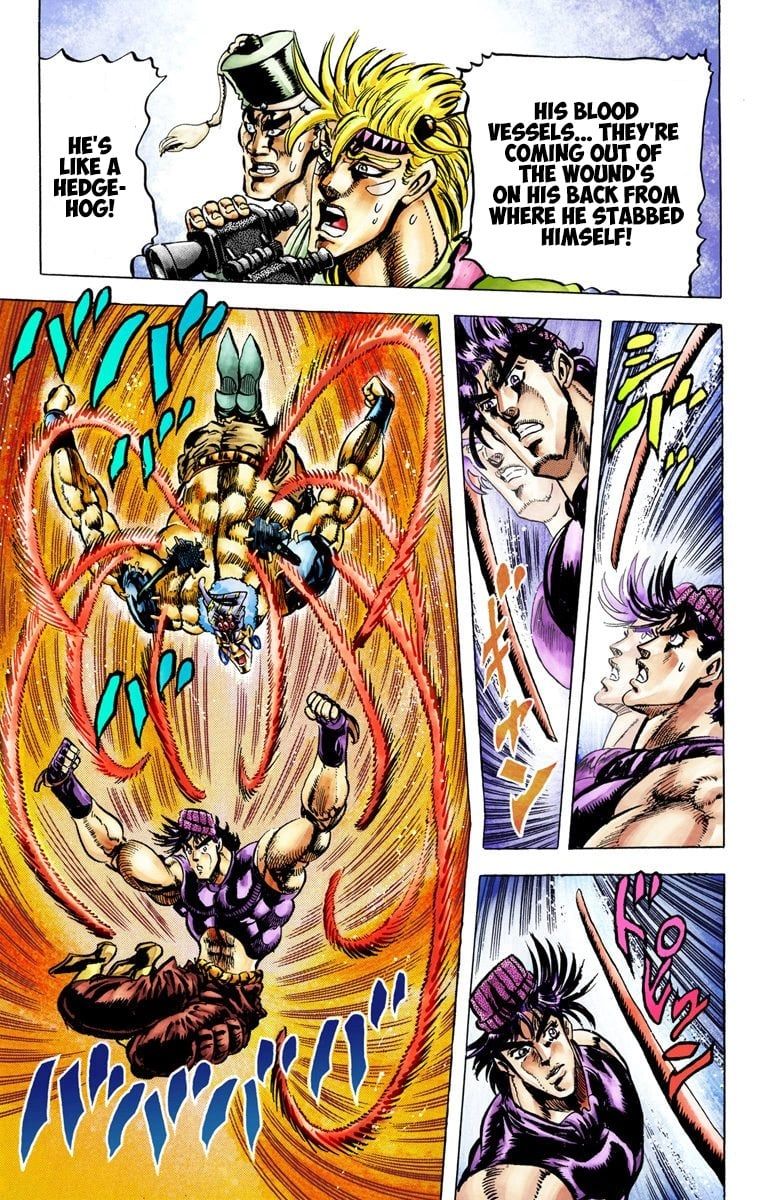 Read JoJo_s Bizarre Adventure Part 2 Battle Tendency Official Colored Manga Online