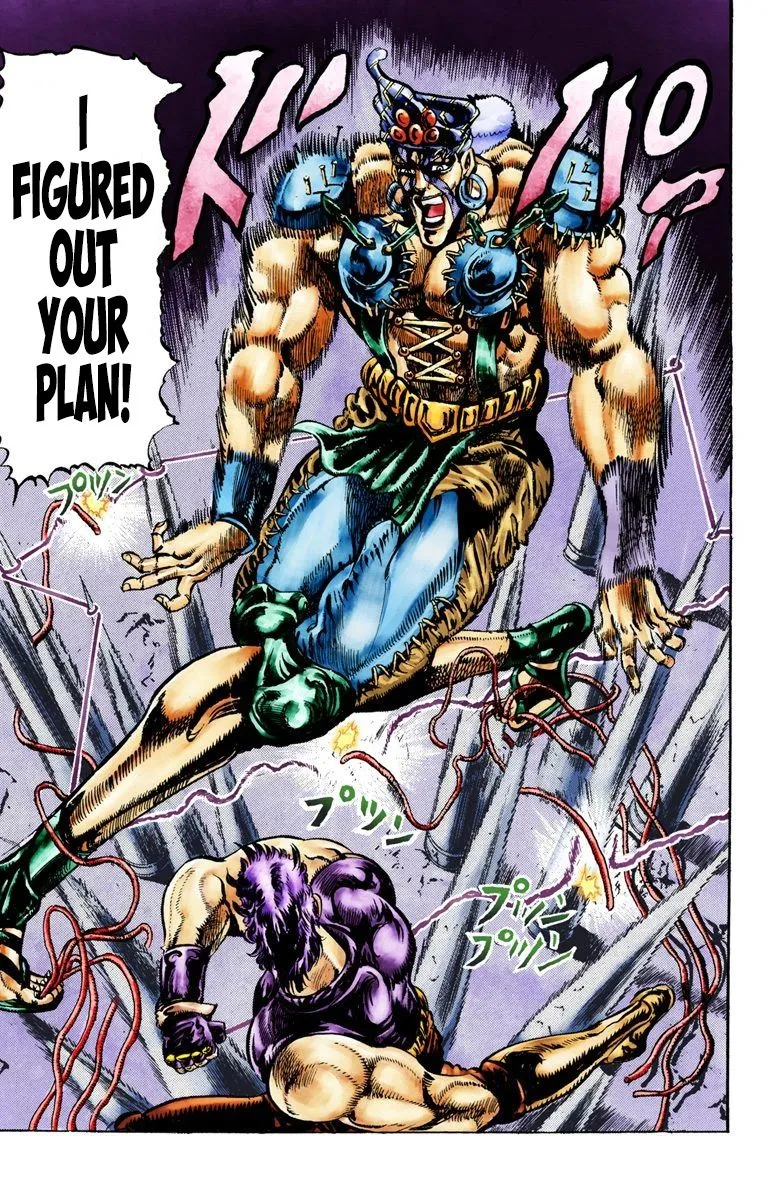 Read JoJo_s Bizarre Adventure Part 2 Battle Tendency Official Colored Manga Online