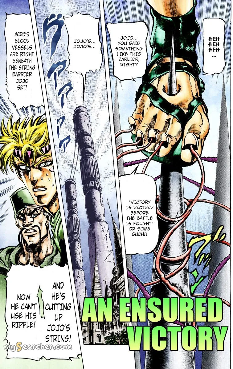 Read JoJo_s Bizarre Adventure Part 2 Battle Tendency Official Colored Manga Online