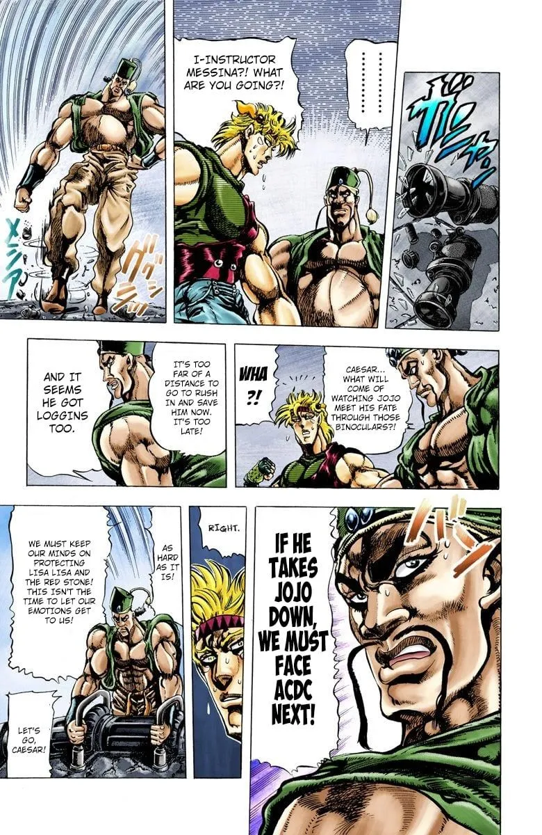 Read JoJo_s Bizarre Adventure Part 2 Battle Tendency Official Colored Manga Online