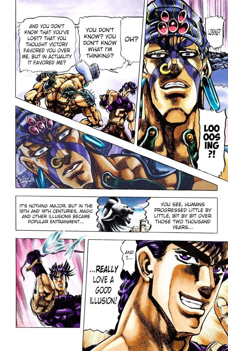 Read JoJo_s Bizarre Adventure Part 2 Battle Tendency Official Colored Manga Online