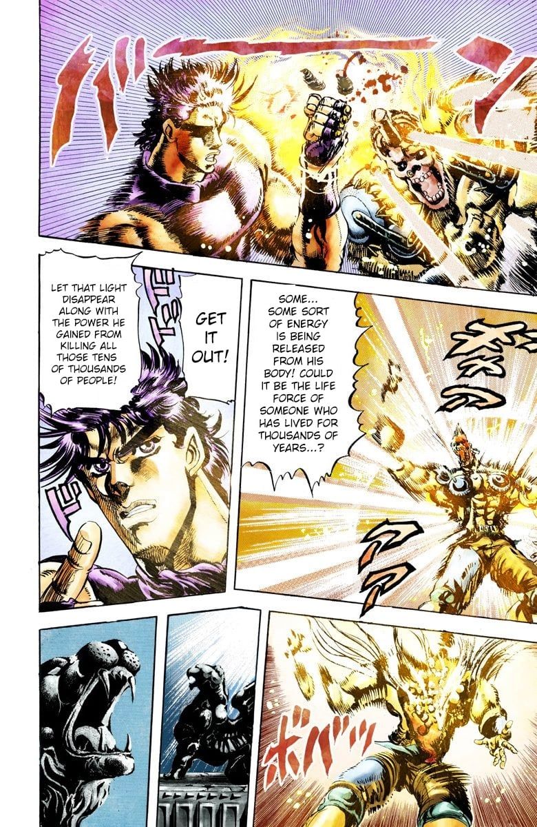 Read JoJo_s Bizarre Adventure Part 2 Battle Tendency Official Colored Manga Online