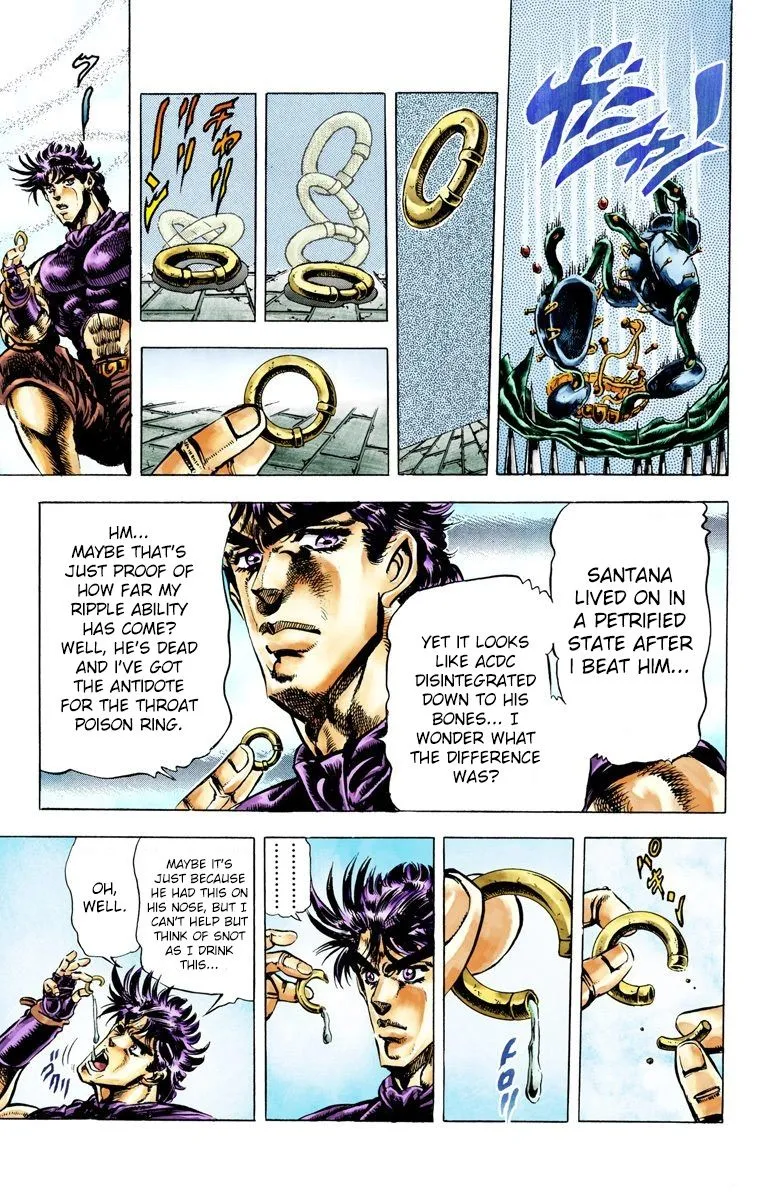 Read JoJo_s Bizarre Adventure Part 2 Battle Tendency Official Colored Manga Online