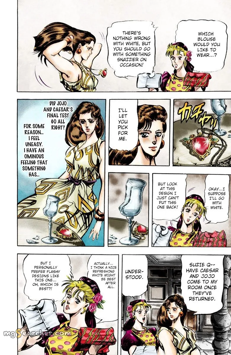Read JoJo_s Bizarre Adventure Part 2 Battle Tendency Official Colored Manga Online