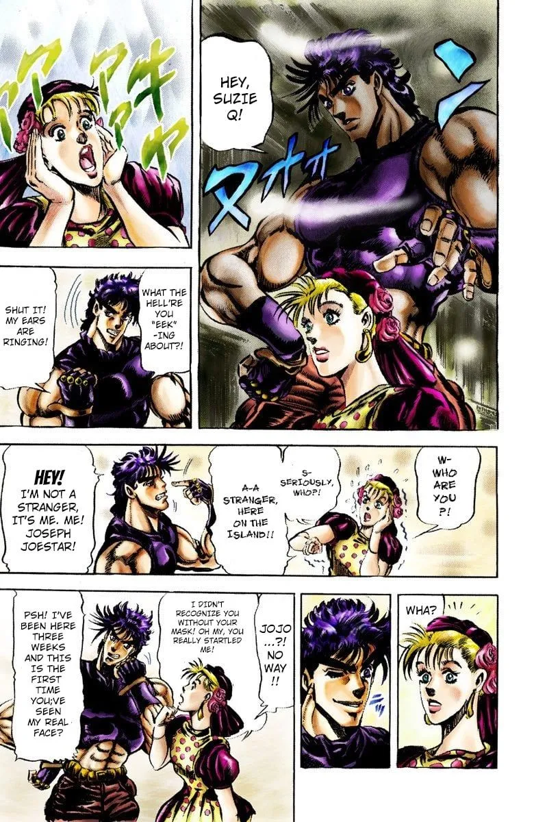 Read JoJo_s Bizarre Adventure Part 2 Battle Tendency Official Colored Manga Online