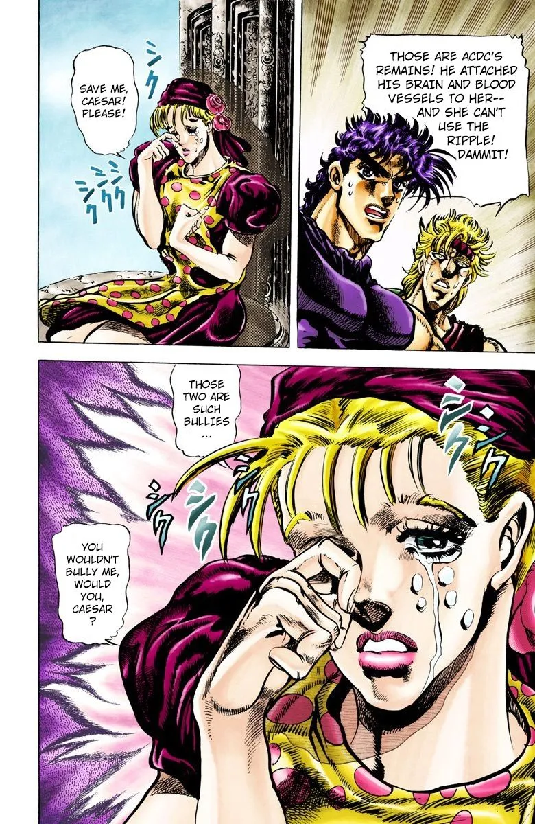 Read JoJo_s Bizarre Adventure Part 2 Battle Tendency Official Colored Manga Online