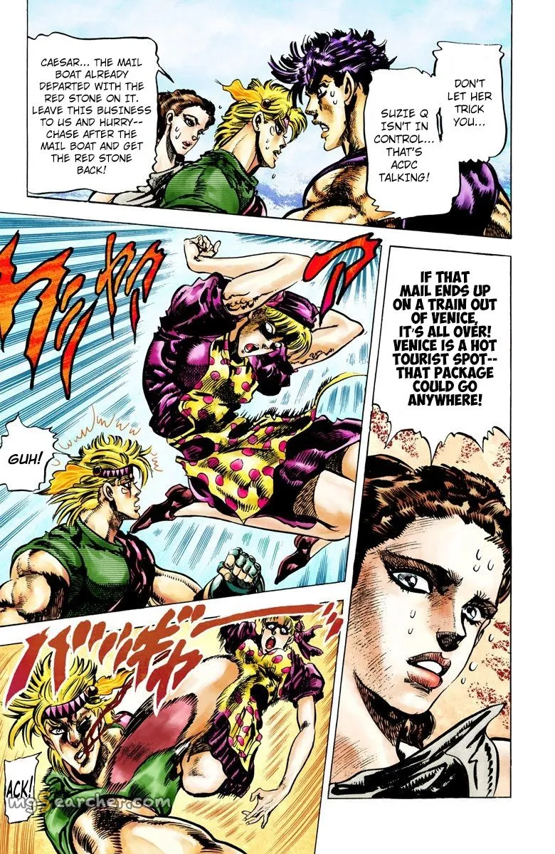 Read JoJo_s Bizarre Adventure Part 2 Battle Tendency Official Colored Manga Online