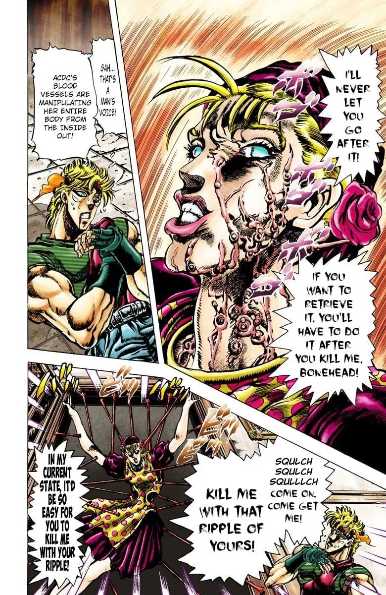 Read JoJo_s Bizarre Adventure Part 2 Battle Tendency Official Colored Manga Online