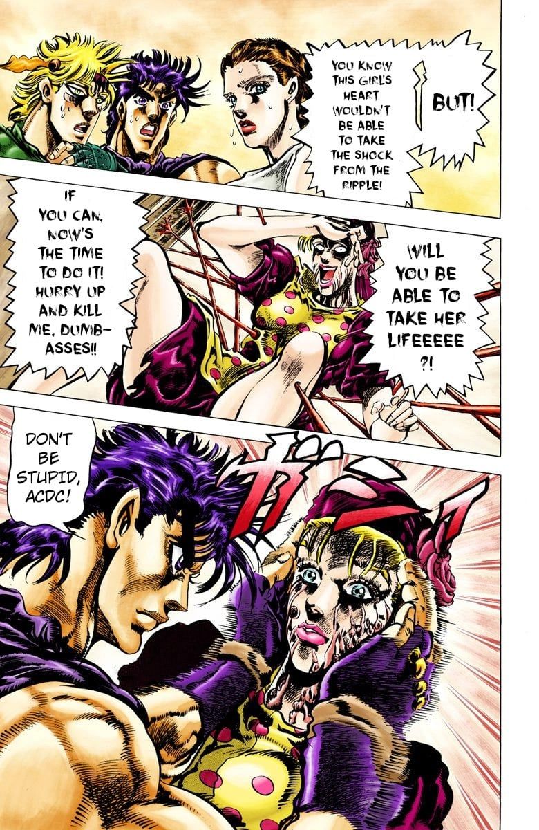 Read JoJo_s Bizarre Adventure Part 2 Battle Tendency Official Colored Manga Online