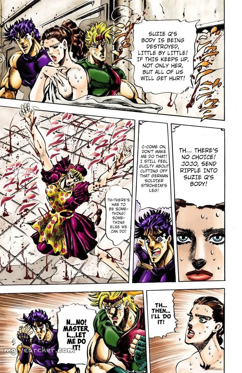 Read JoJo_s Bizarre Adventure Part 2 Battle Tendency Official Colored Manga Online