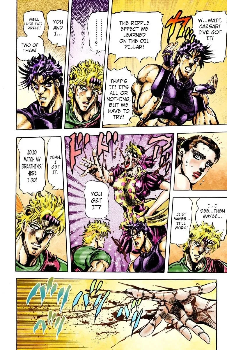 Read JoJo_s Bizarre Adventure Part 2 Battle Tendency Official Colored Manga Online