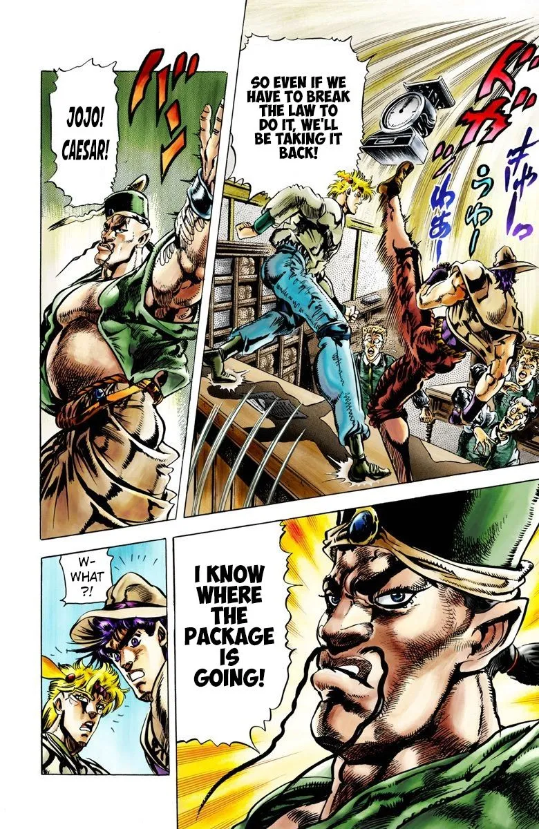 Read JoJo_s Bizarre Adventure Part 2 Battle Tendency Official Colored Manga Online