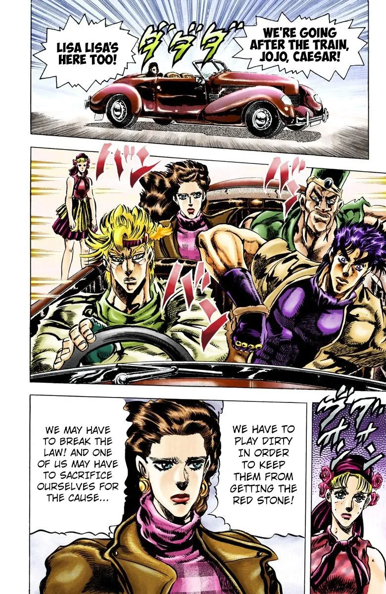 Read JoJo_s Bizarre Adventure Part 2 Battle Tendency Official Colored Manga Online