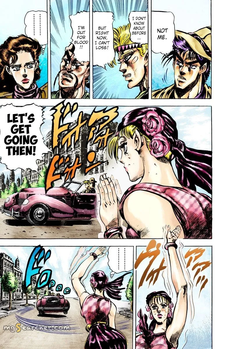 Read JoJo_s Bizarre Adventure Part 2 Battle Tendency Official Colored Manga Online