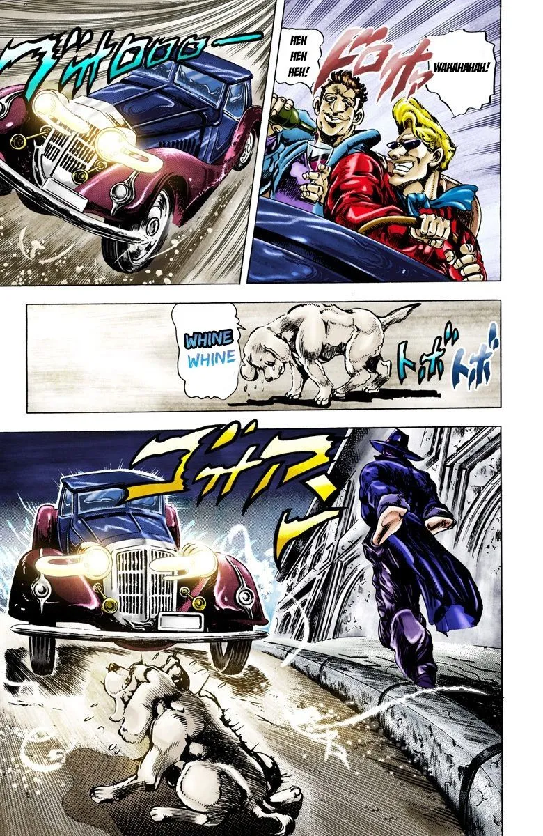 Read JoJo_s Bizarre Adventure Part 2 Battle Tendency Official Colored Manga Online