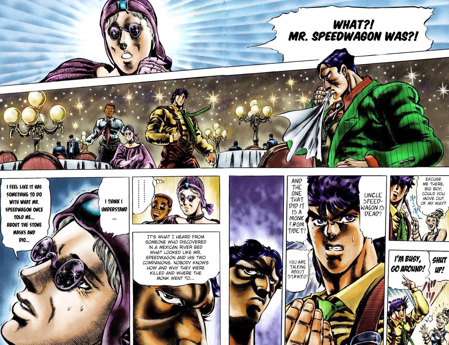 Read JoJo_s Bizarre Adventure Part 2 Battle Tendency Official Colored Manga Online
