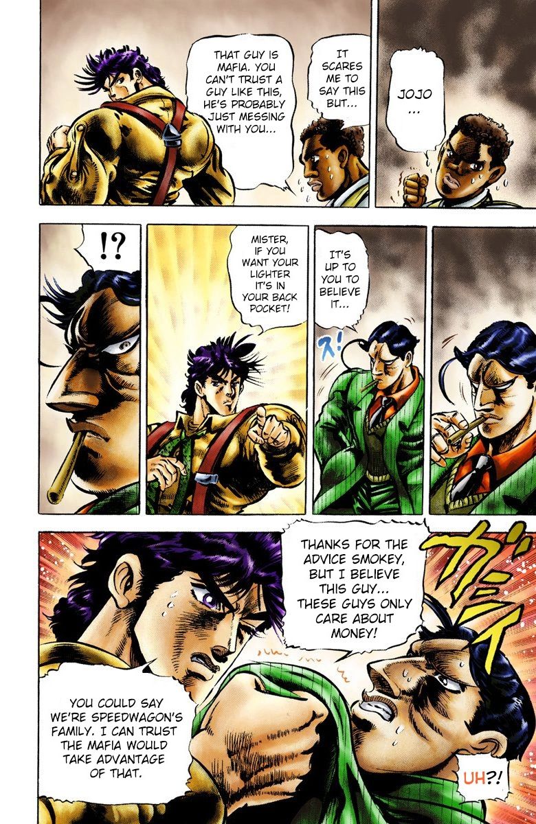 Read JoJo_s Bizarre Adventure Part 2 Battle Tendency Official Colored Manga Online