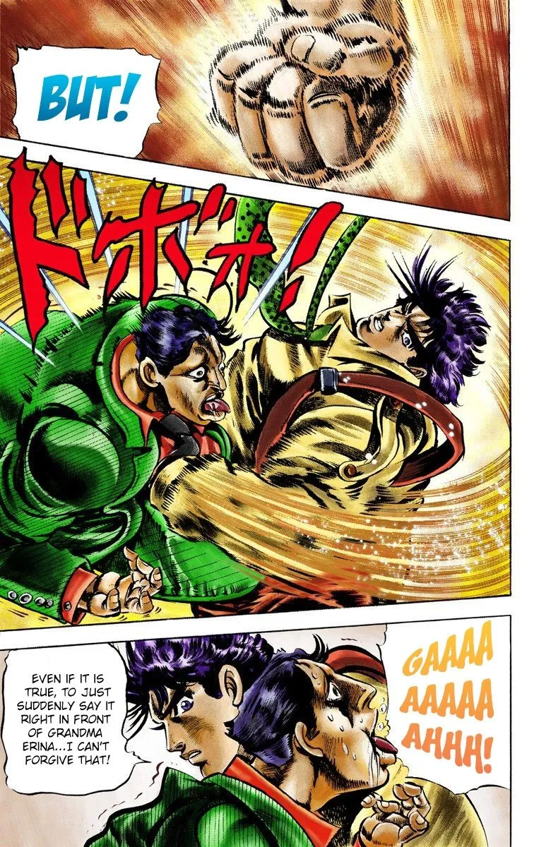 Read JoJo_s Bizarre Adventure Part 2 Battle Tendency Official Colored Manga Online