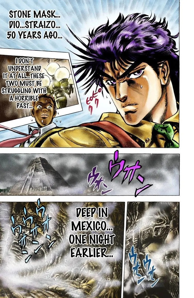 Read JoJo_s Bizarre Adventure Part 2 Battle Tendency Official Colored Manga Online