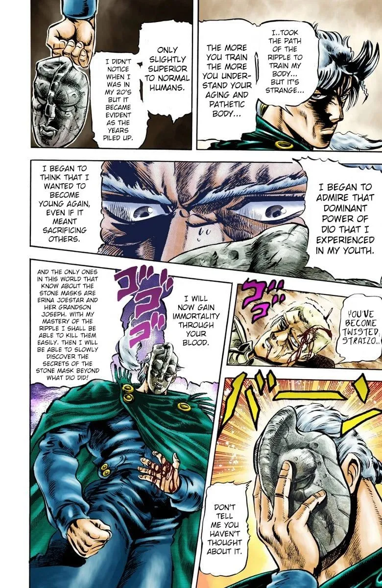 Read JoJo_s Bizarre Adventure Part 2 Battle Tendency Official Colored Manga Online