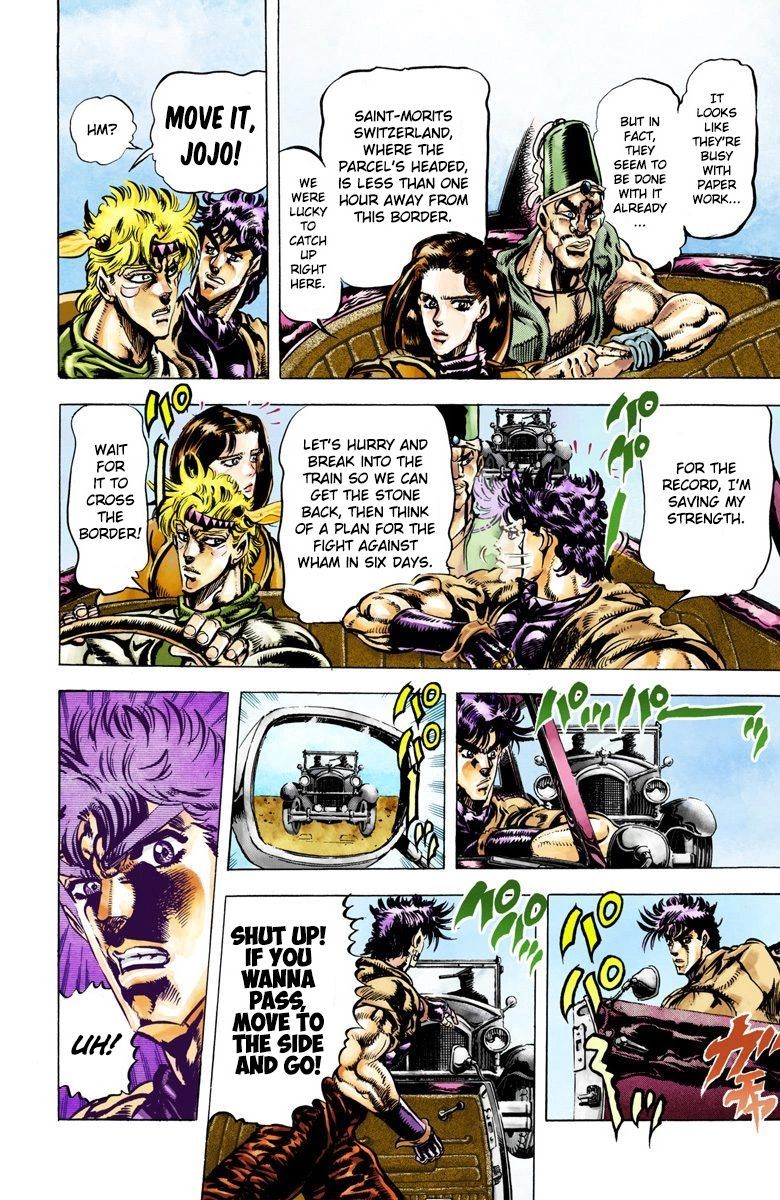 Read JoJo_s Bizarre Adventure Part 2 Battle Tendency Official Colored Manga Online