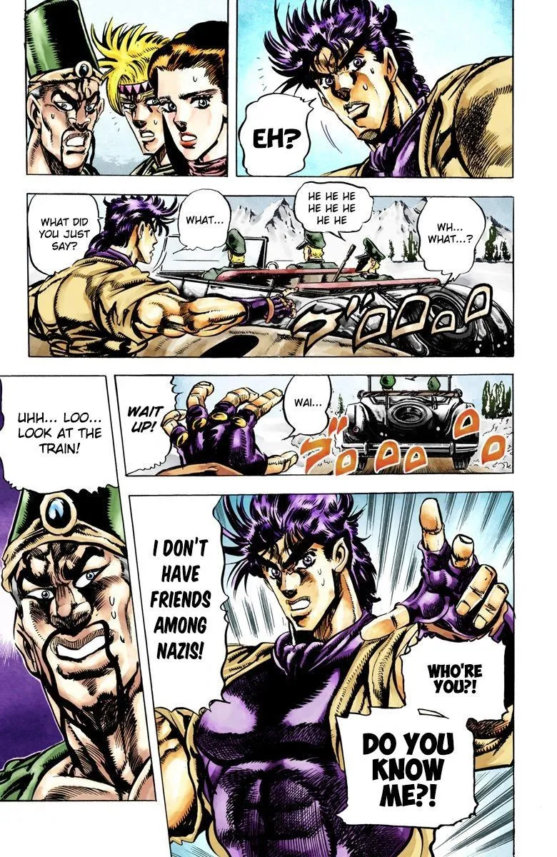 Read JoJo_s Bizarre Adventure Part 2 Battle Tendency Official Colored Manga Online