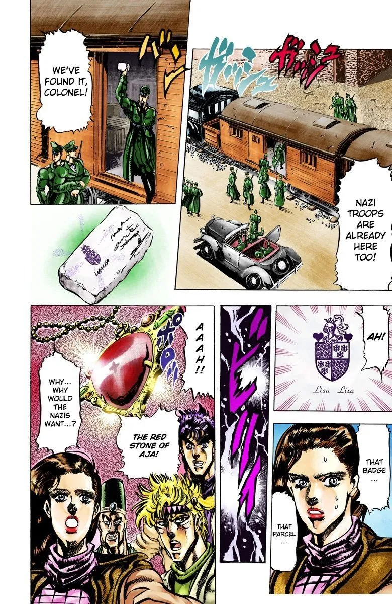 Read JoJo_s Bizarre Adventure Part 2 Battle Tendency Official Colored Manga Online