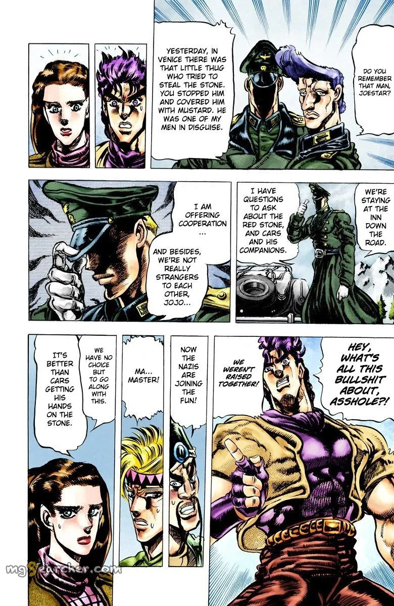 Read JoJo_s Bizarre Adventure Part 2 Battle Tendency Official Colored Manga Online