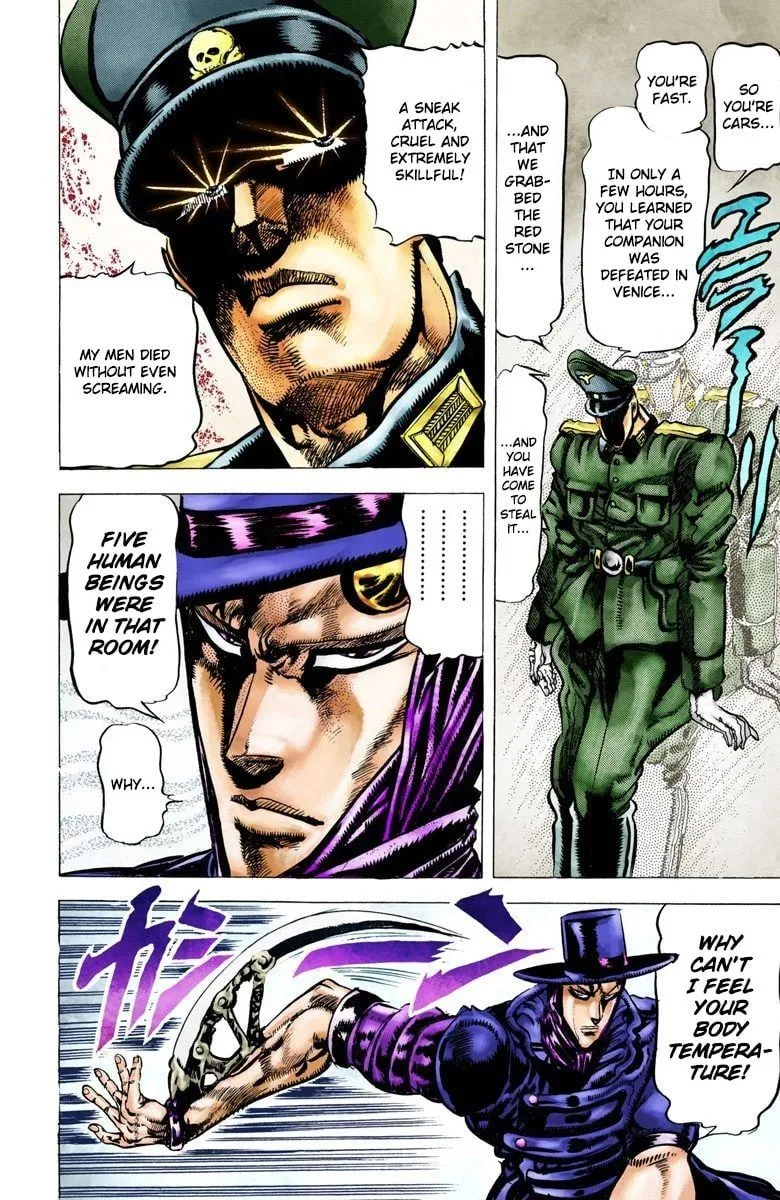 Read JoJo_s Bizarre Adventure Part 2 Battle Tendency Official Colored Manga Online
