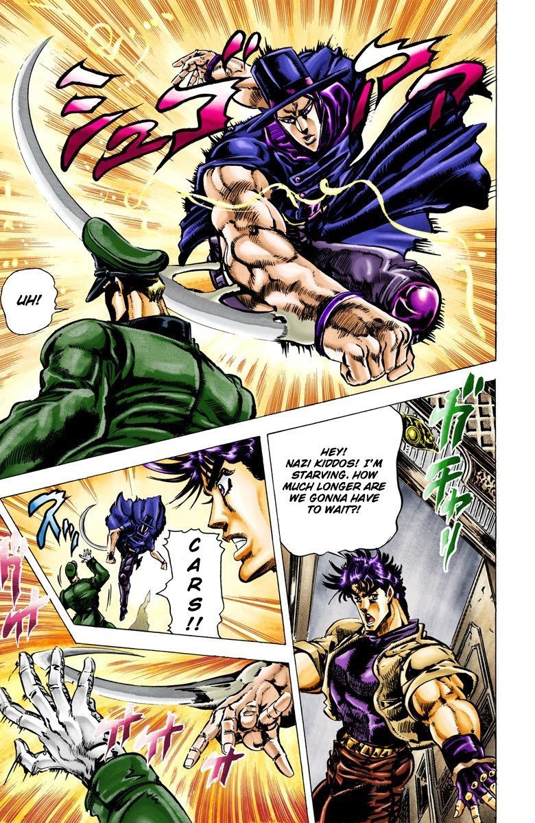 Read JoJo_s Bizarre Adventure Part 2 Battle Tendency Official Colored Manga Online