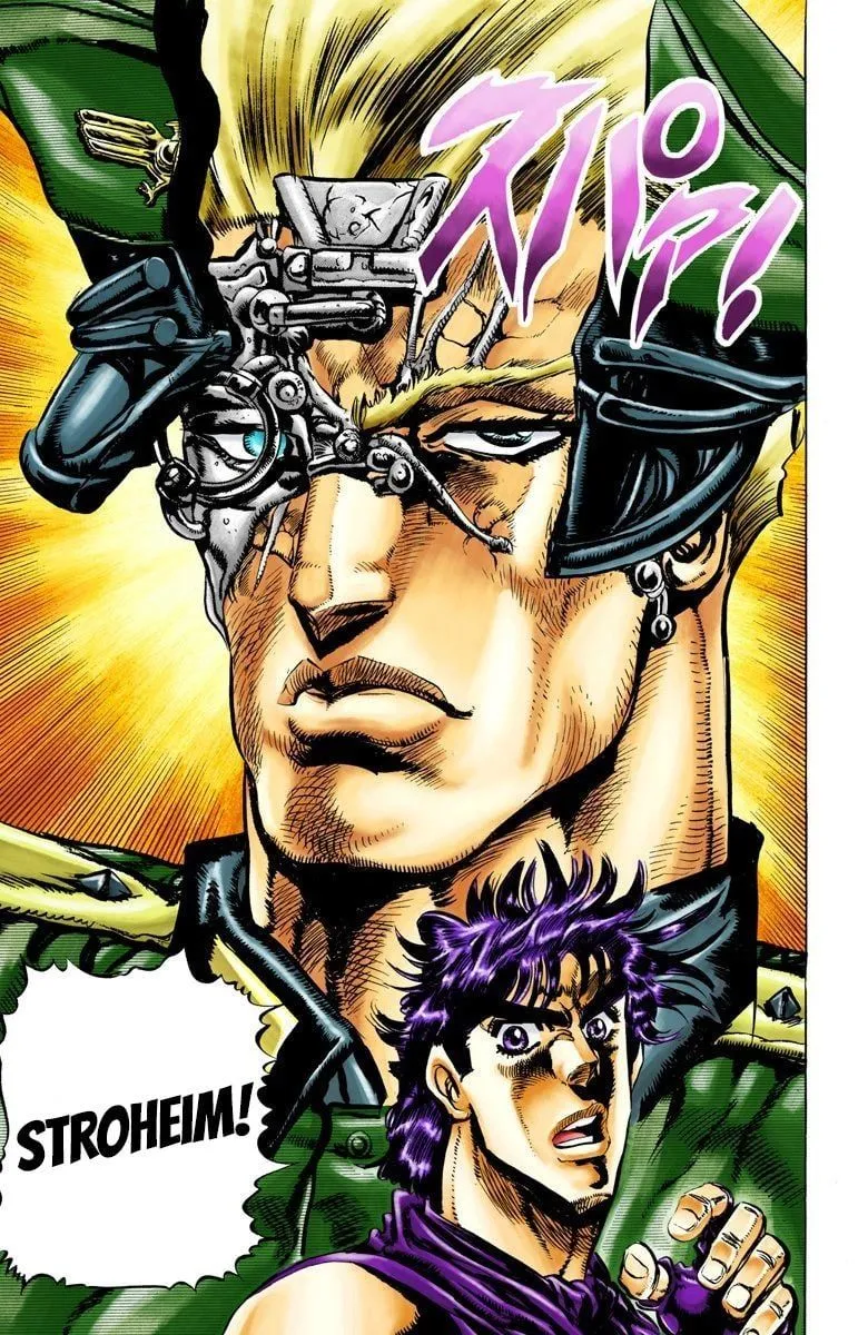 Read JoJo_s Bizarre Adventure Part 2 Battle Tendency Official Colored Manga Online