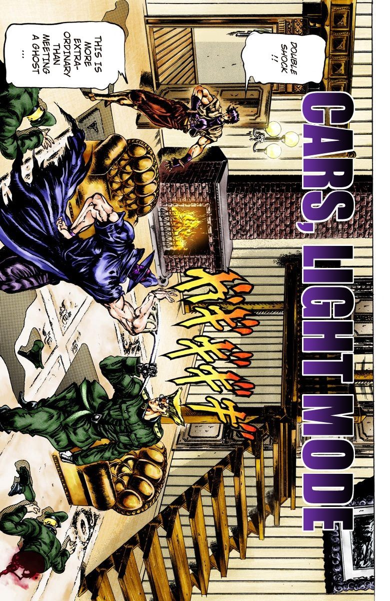 Read JoJo_s Bizarre Adventure Part 2 Battle Tendency Official Colored Manga Online