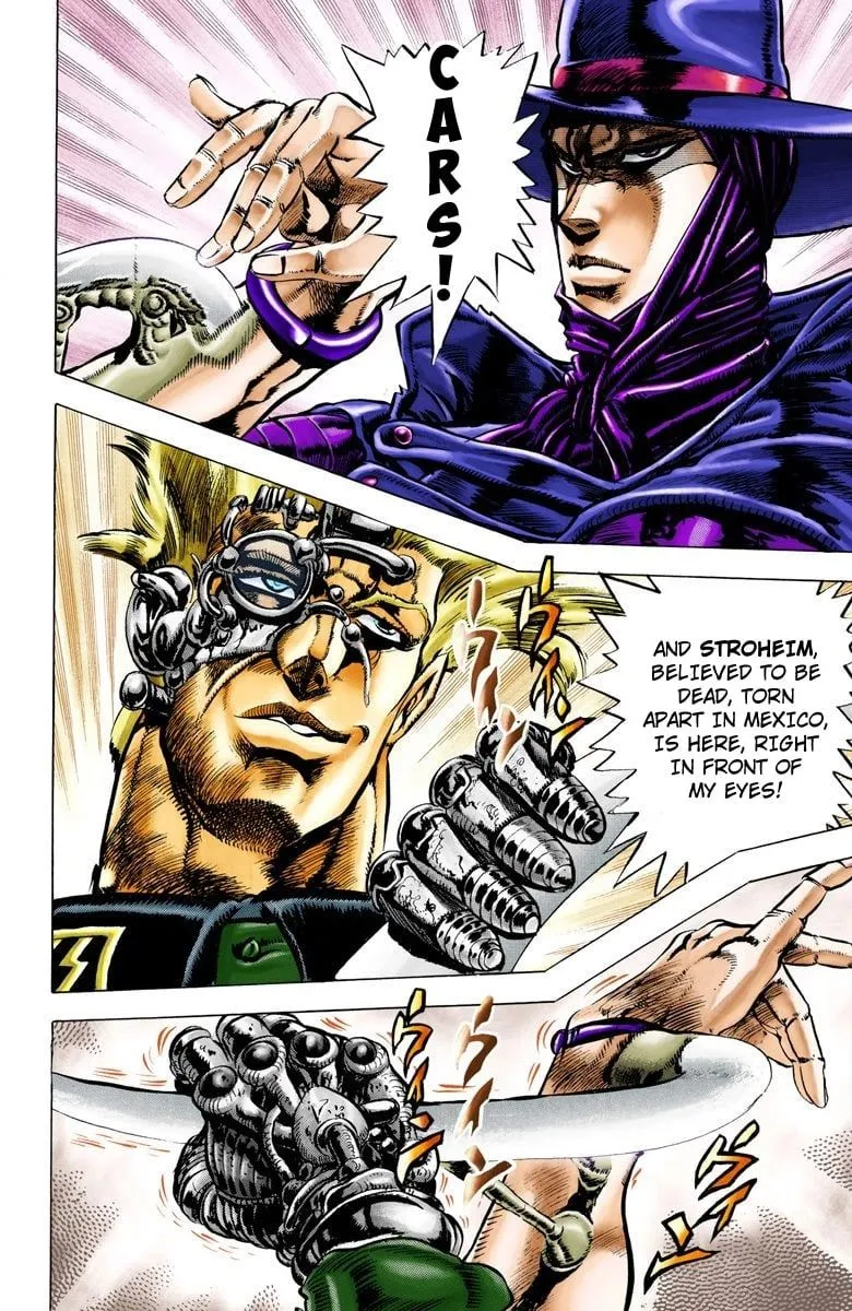 Read JoJo_s Bizarre Adventure Part 2 Battle Tendency Official Colored Manga Online