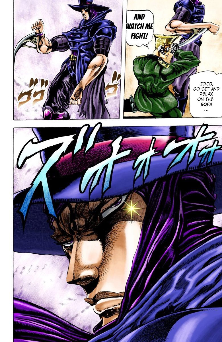 Read JoJo_s Bizarre Adventure Part 2 Battle Tendency Official Colored Manga Online