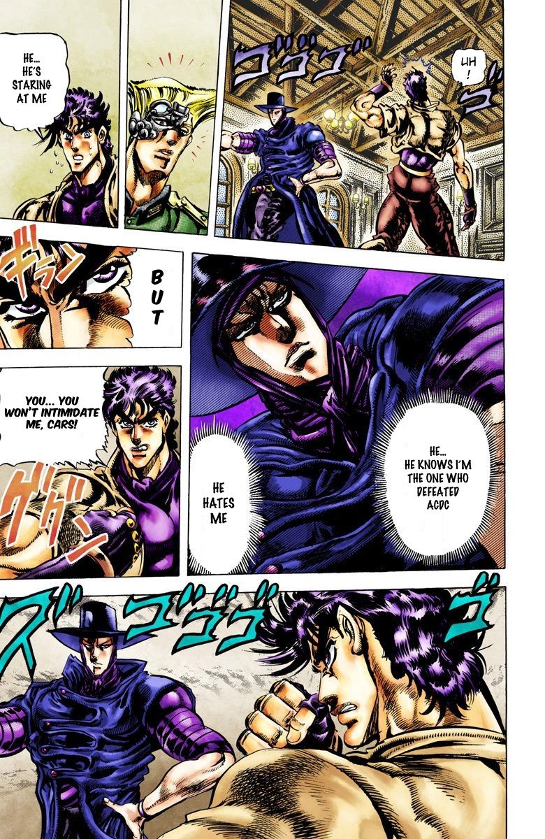 Read JoJo_s Bizarre Adventure Part 2 Battle Tendency Official Colored Manga Online