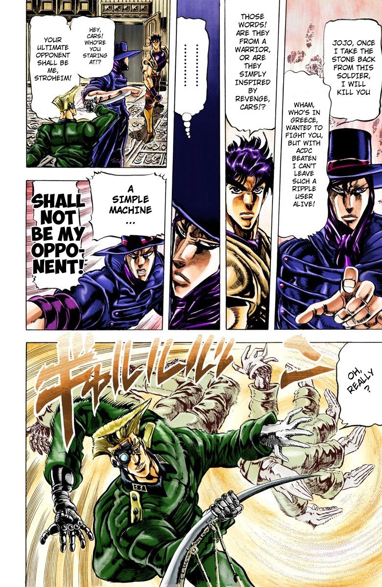 Read JoJo_s Bizarre Adventure Part 2 Battle Tendency Official Colored Manga Online