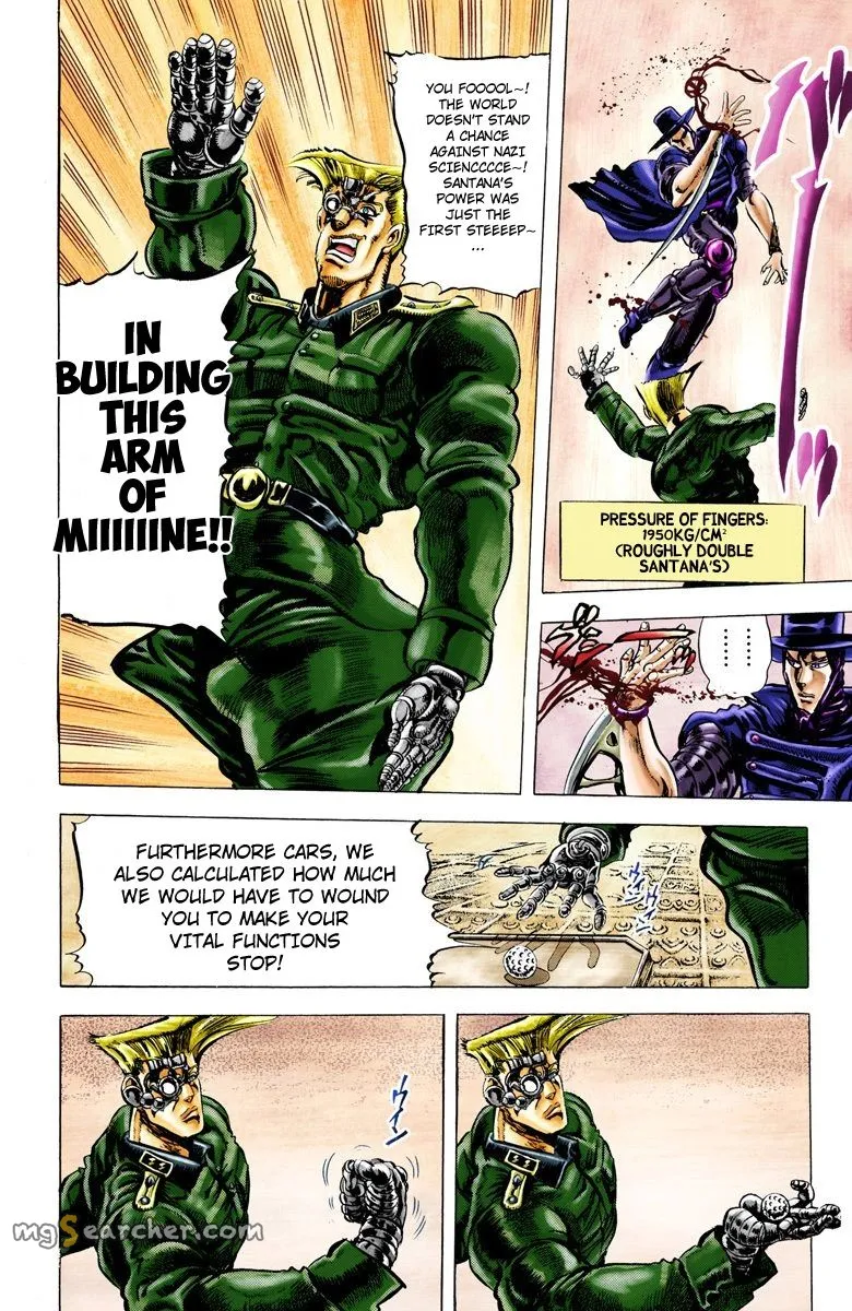 Read JoJo_s Bizarre Adventure Part 2 Battle Tendency Official Colored Manga Online