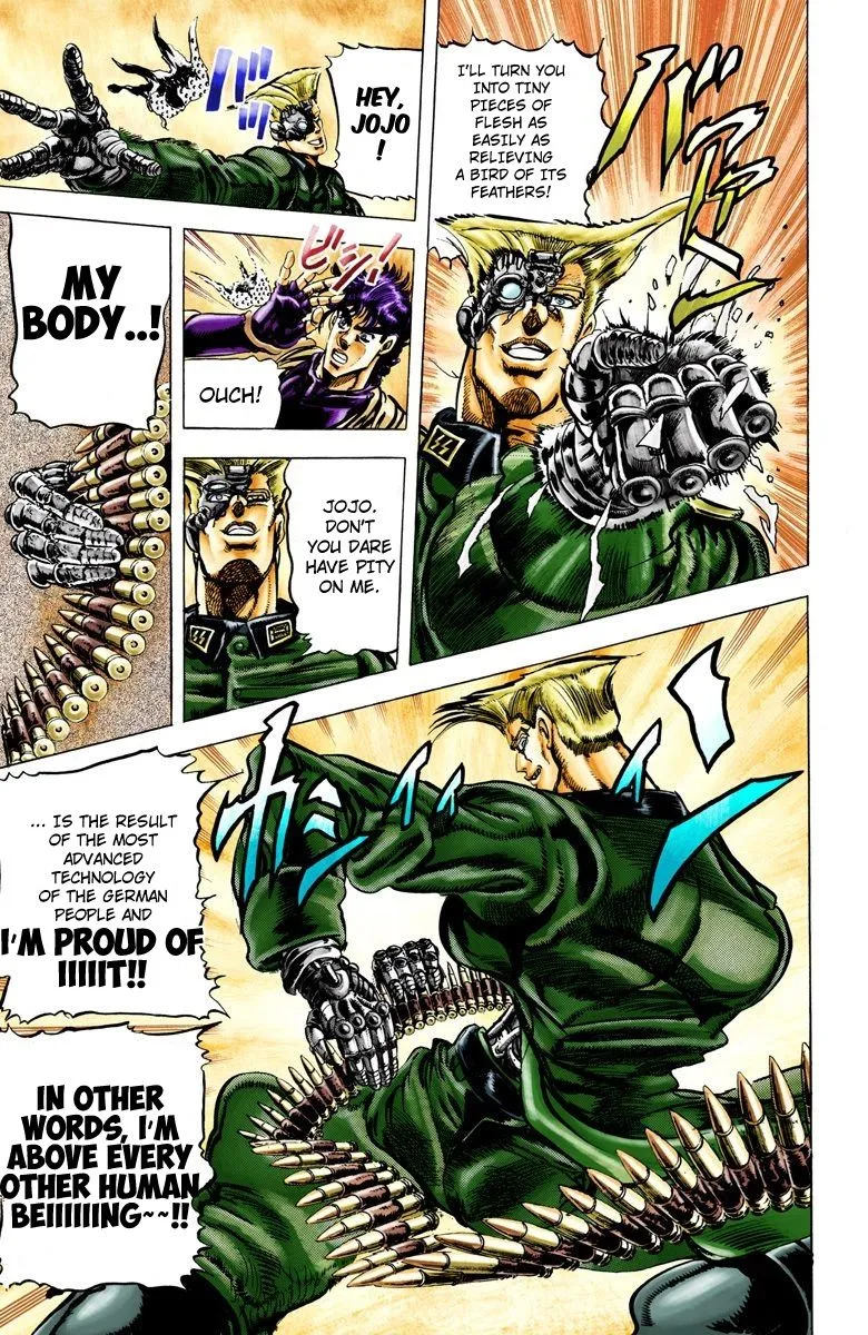 Read JoJo_s Bizarre Adventure Part 2 Battle Tendency Official Colored Manga Online
